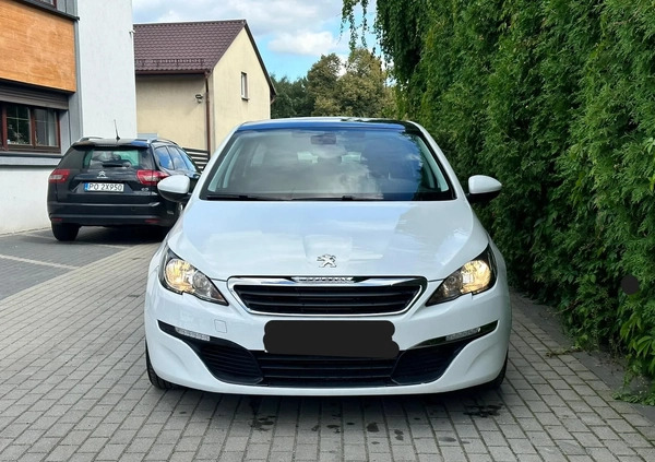 Peugeot 308 cena 27500 przebieg: 174000, rok produkcji 2014 z Tarczyn małe 79